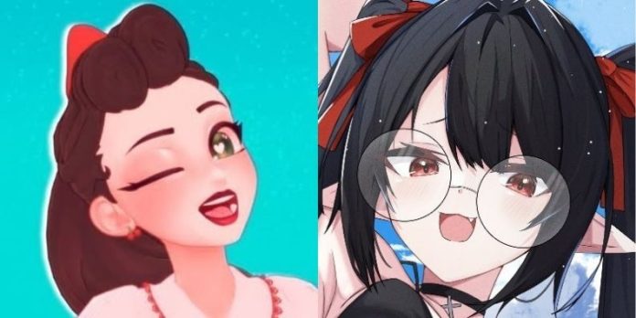 左：ストリーマー Miss Lala（@MissLalaVT）、右：ストリーマー Rev（@Rev_says_desu）／SNSプロフィール画像