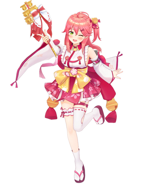さくらみこ／ホロライブ公式サイトのキャプチャ